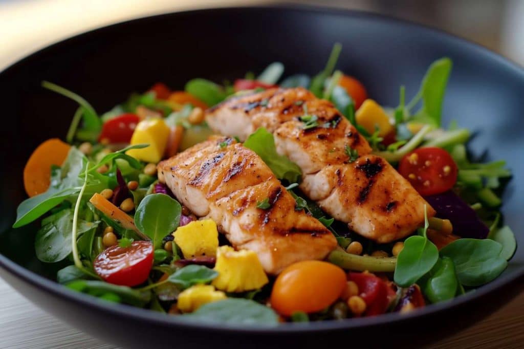 des protéines dans vos salades